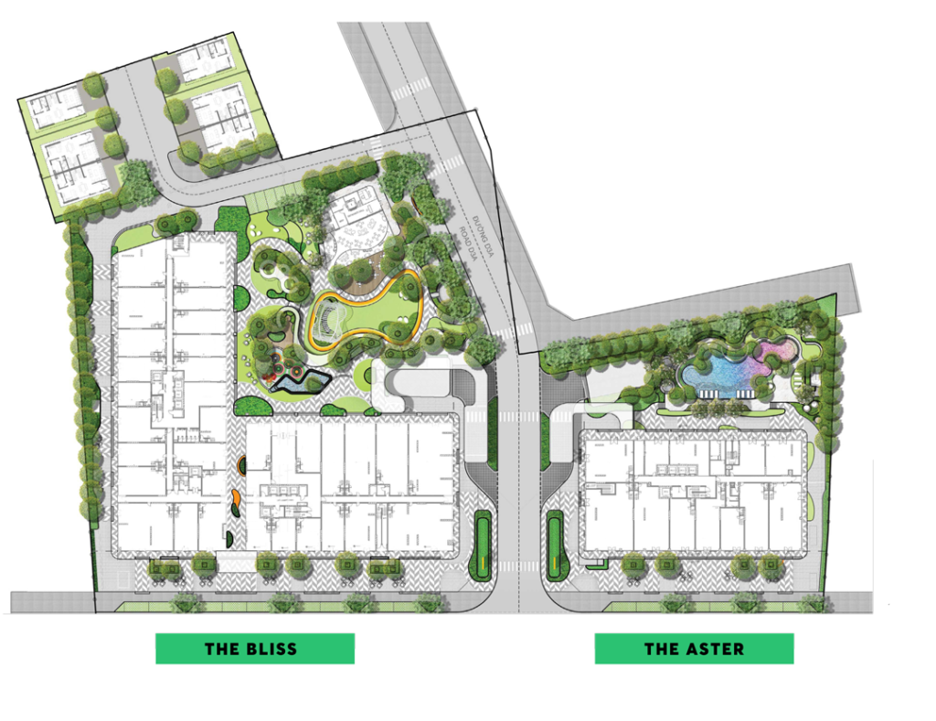 Mặt bằng tầng tiện ích